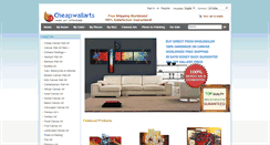 Desktop Screenshot of cheapwallarts.com